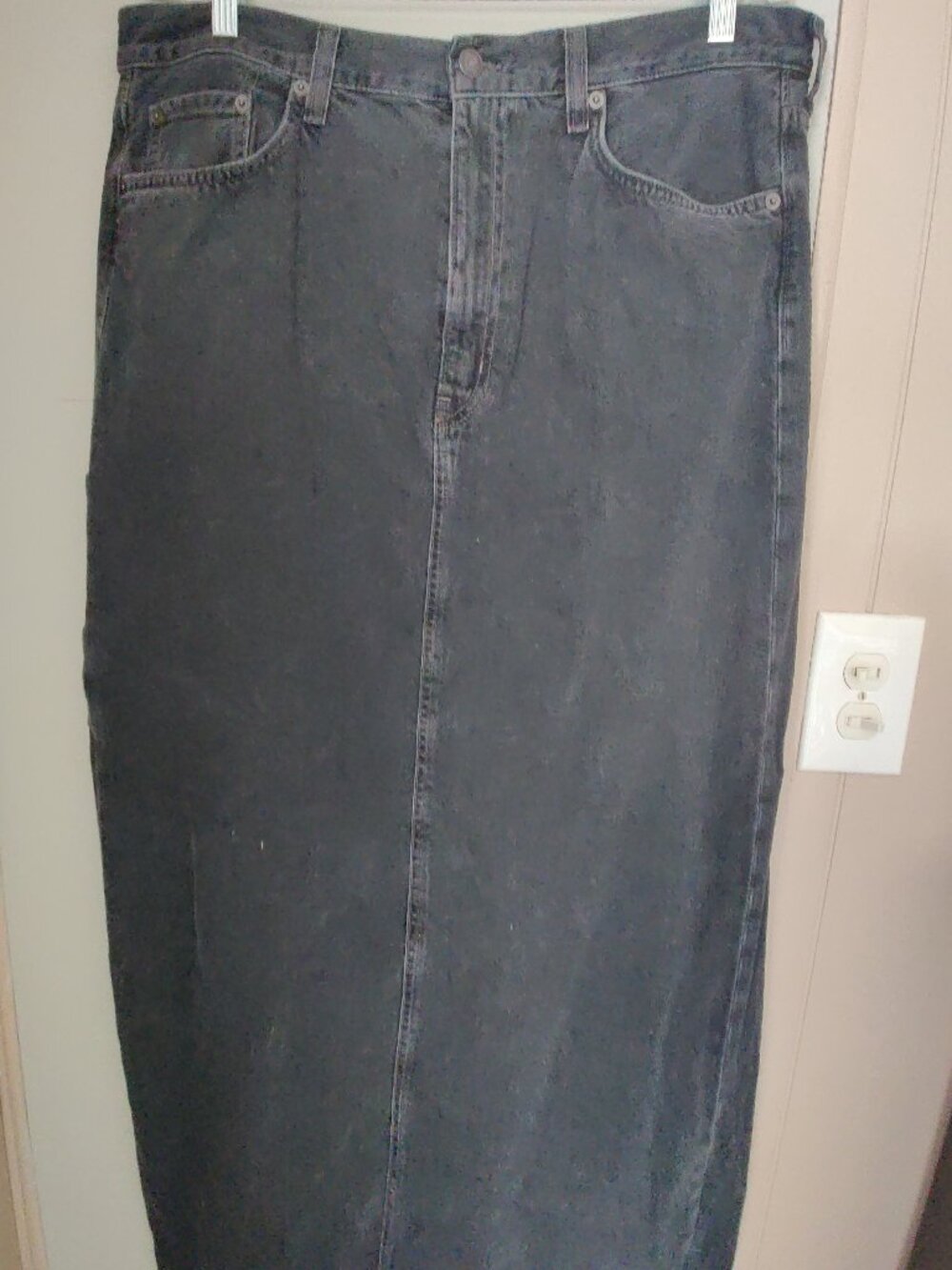 COS Long Denim Maxi Skirt